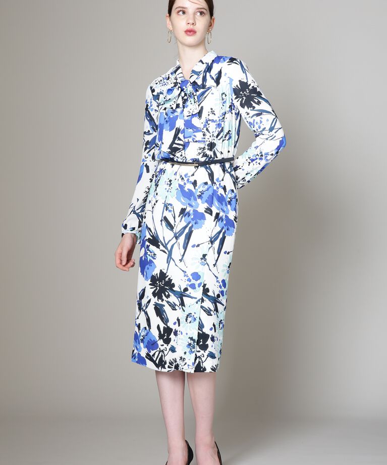  「[WEB限定商品] [URBAN PRECIOUS] ブラッシュフラワープリントワンピース」|ワンピース|