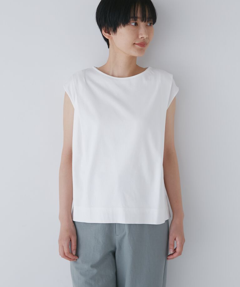  「◆スムースフレンチスリーブＴシャツ」|Tシャツ・カットソー|