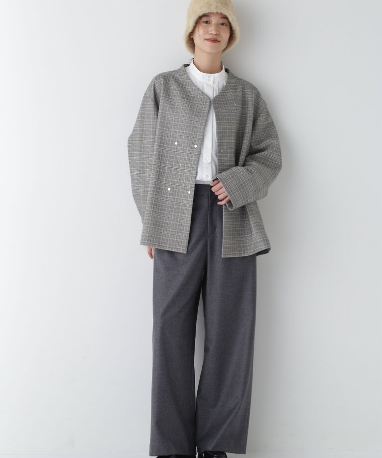  「◆ライトフラノセミワイドパンツ」|その他|