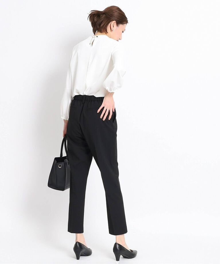 SHOO･LA･RUE「【S－LL】センタープレス入りテーパードパンツ」|その他|