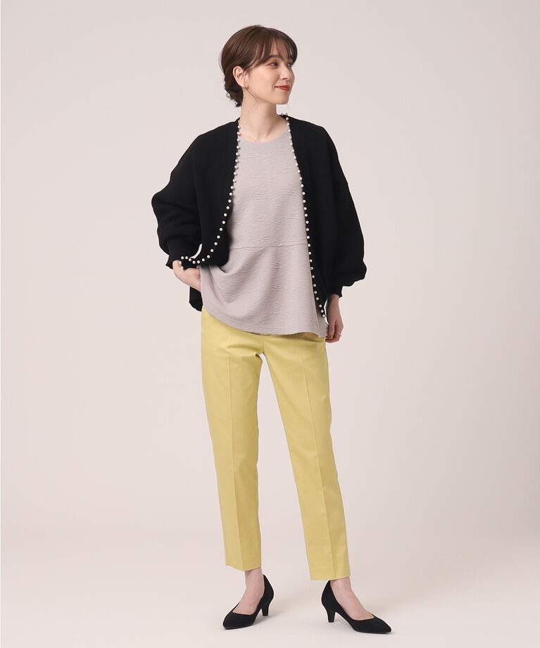 SHOO･LA･RUE「【SS-3L/美脚シルエット】通勤にもマッチ スティックパンツ」|その他|
