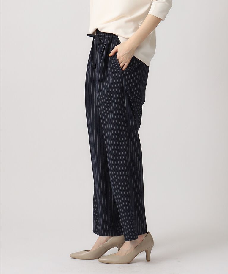 SHOO･LA･RUE「【S-LL/洗える/美脚シルエット】さらさらストレッチ イージーストレートパンツ」|その他|