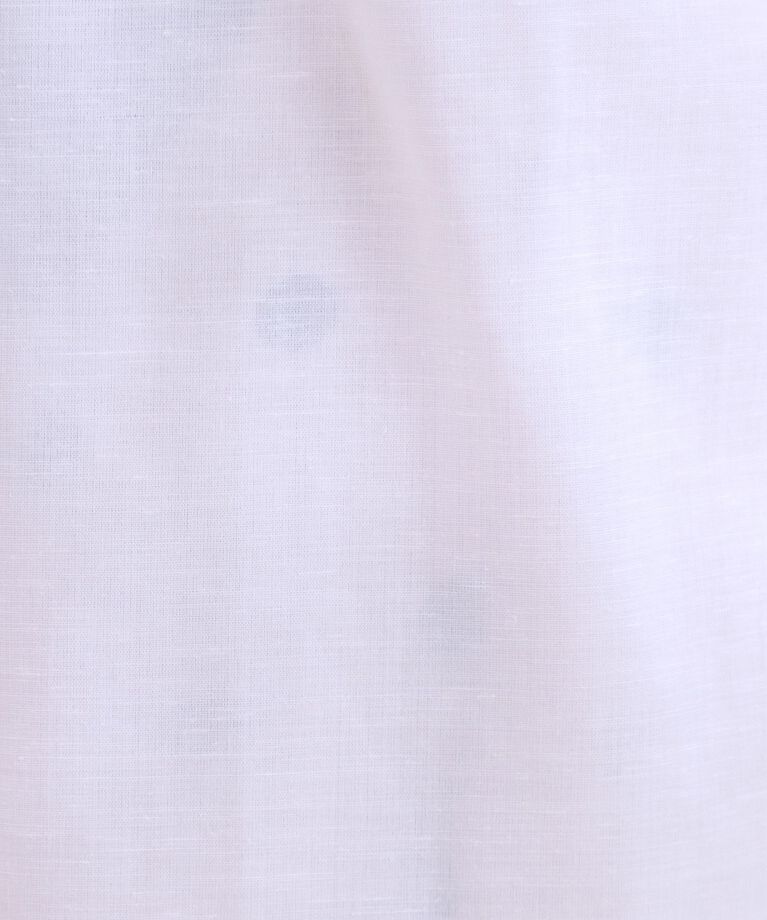 SHOO･LA･RUE「【洗える/S-LL/UV/吸水速乾】洗濯後しわになりにくい フレンチコアリネン ブレンド 前あきシャ」|シャツ・ブラウス|