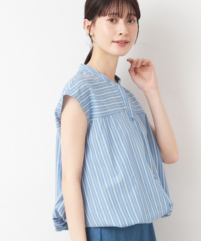 Dessin「【洗える】ドローコード付きブラウス（XS～L）」|シャツ・ブラウス|