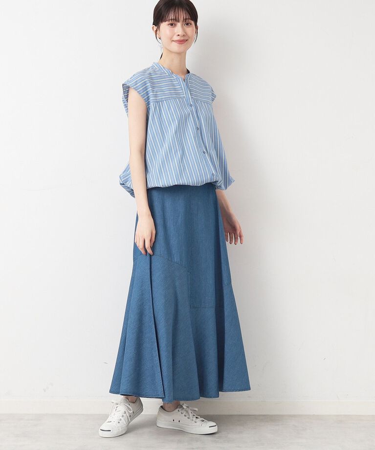 Dessin「【洗える】ドローコード付きブラウス（XS～L）」|シャツ・ブラウス|
