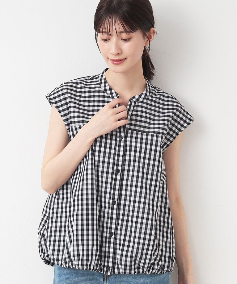 Dessin「【洗える】ドローコード付きブラウス（XS～L）」|シャツ・ブラウス|