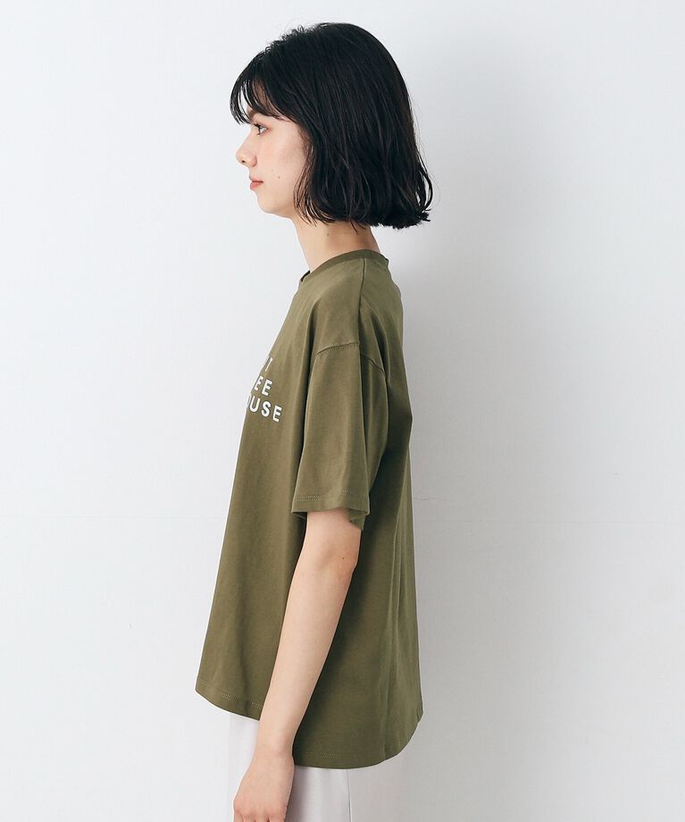 Dessin「レタード箔プリントTシャツ（XS～L）」|Tシャツ・カットソー|