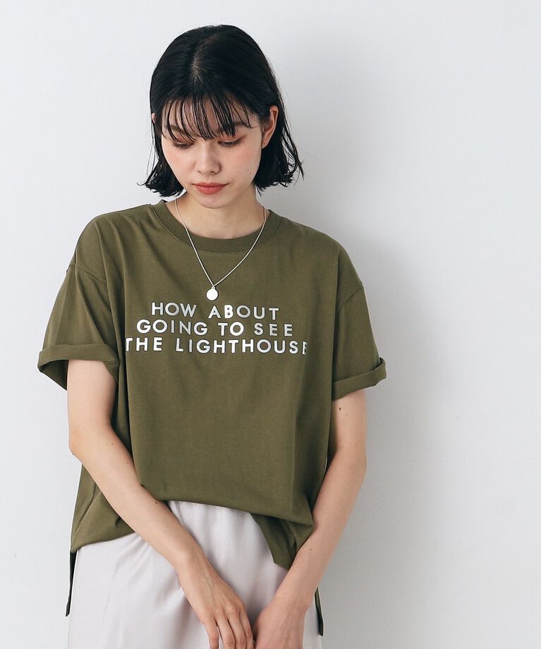 Dessin「レタード箔プリントTシャツ（XS～L）」|Tシャツ・カットソー|