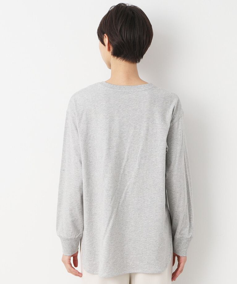 Dessin「【洗える】シルバープリントロンT」|Tシャツ・カットソー|