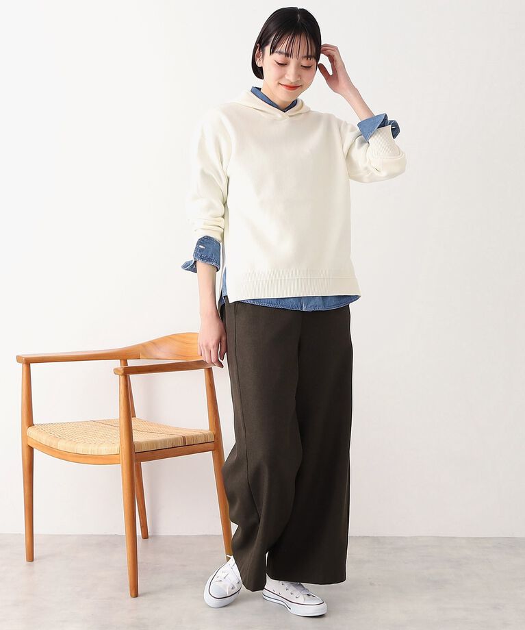 Dessin「【後ろゴム・洗える】ノータックワイドパンツ（XS～L）」|その他|