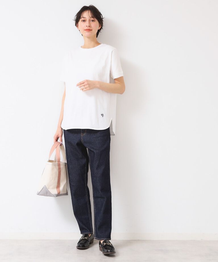 Dessin「【レイヤード・1枚着・プチプラ】シャツテールTシャツ（XS～L）」|Tシャツ・カットソー|