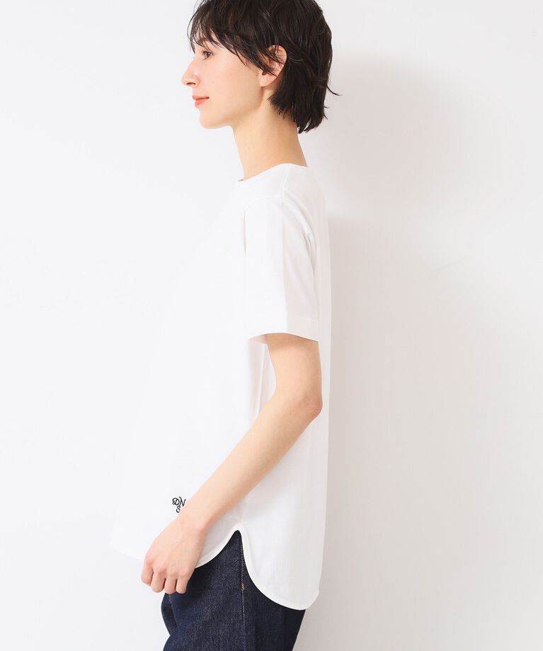 Dessin「【レイヤード・1枚着・プチプラ】シャツテールTシャツ（XS～L）」|Tシャツ・カットソー|