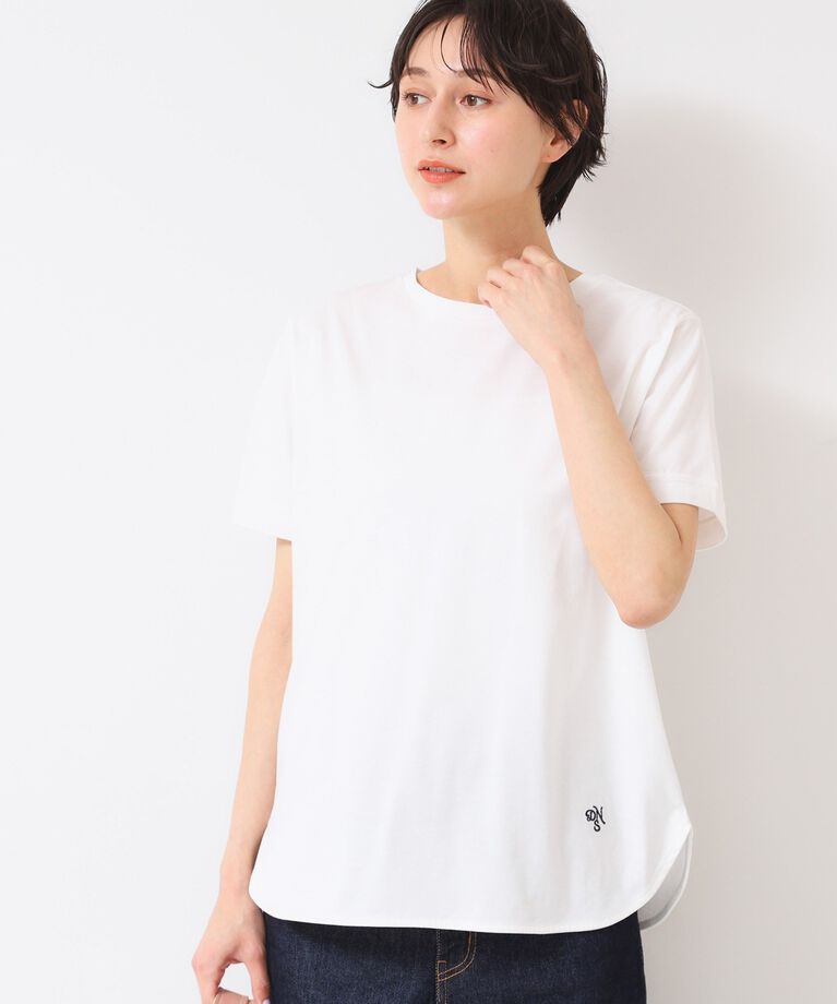 Dessin「【レイヤード・1枚着・プチプラ】シャツテールTシャツ（XS～L）」|Tシャツ・カットソー|