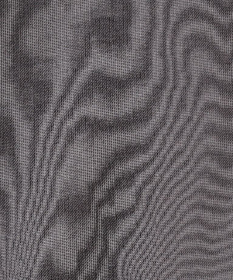 Dessin「【接触冷感・UV・洗える】裾リブスリット五分袖カットソー」|Tシャツ・カットソー|