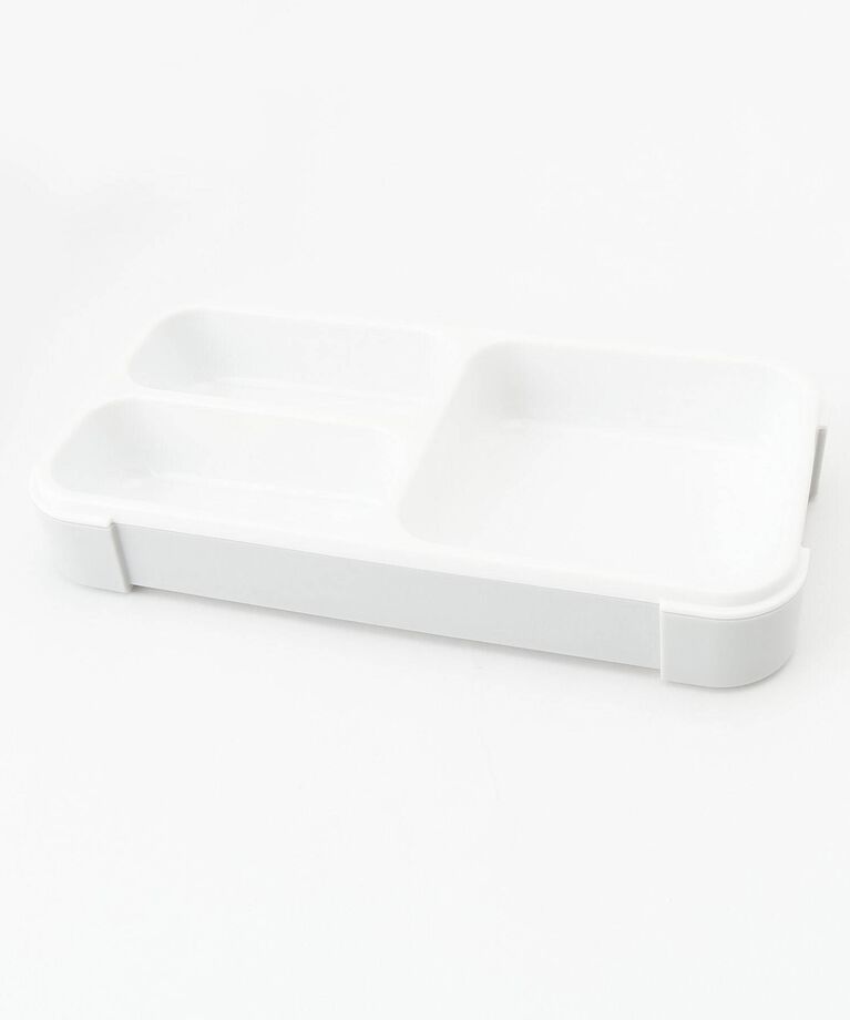 212 KITCHEN STORE「薄型弁当箱 抗菌 フードマン 400ml ライトグレー」|食器・キッチングッズ|