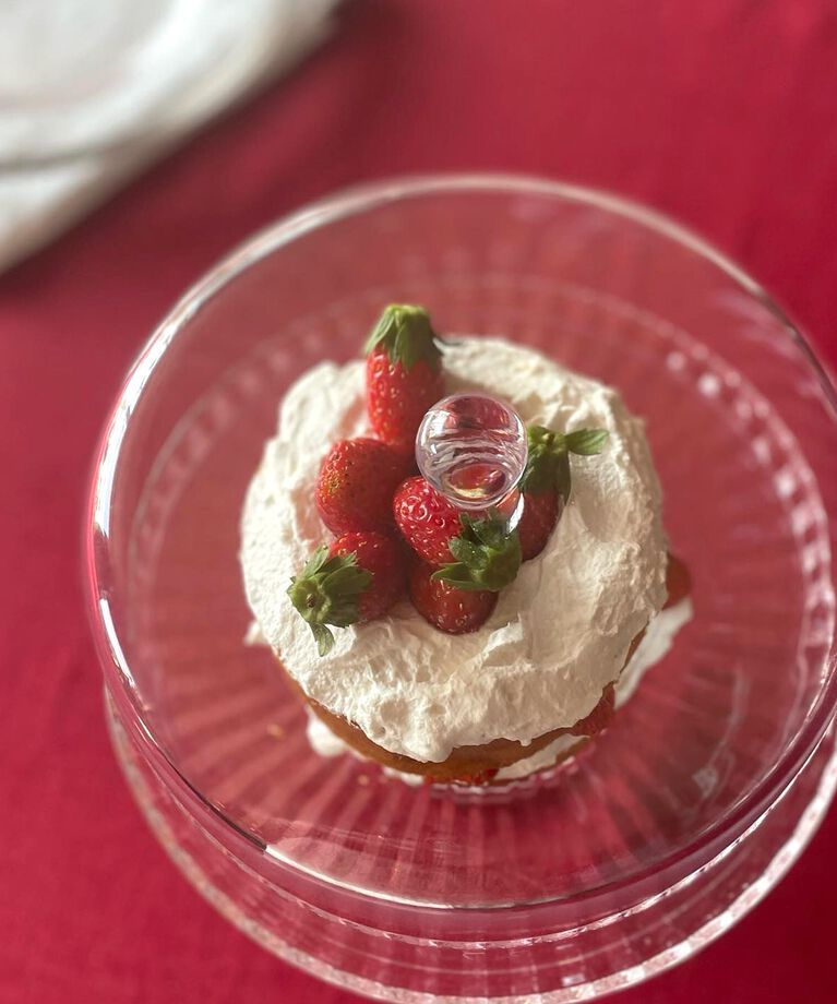 212 KITCHEN STORE「uca ケーキスタンド＆ドーム M」|食器・キッチングッズ|
