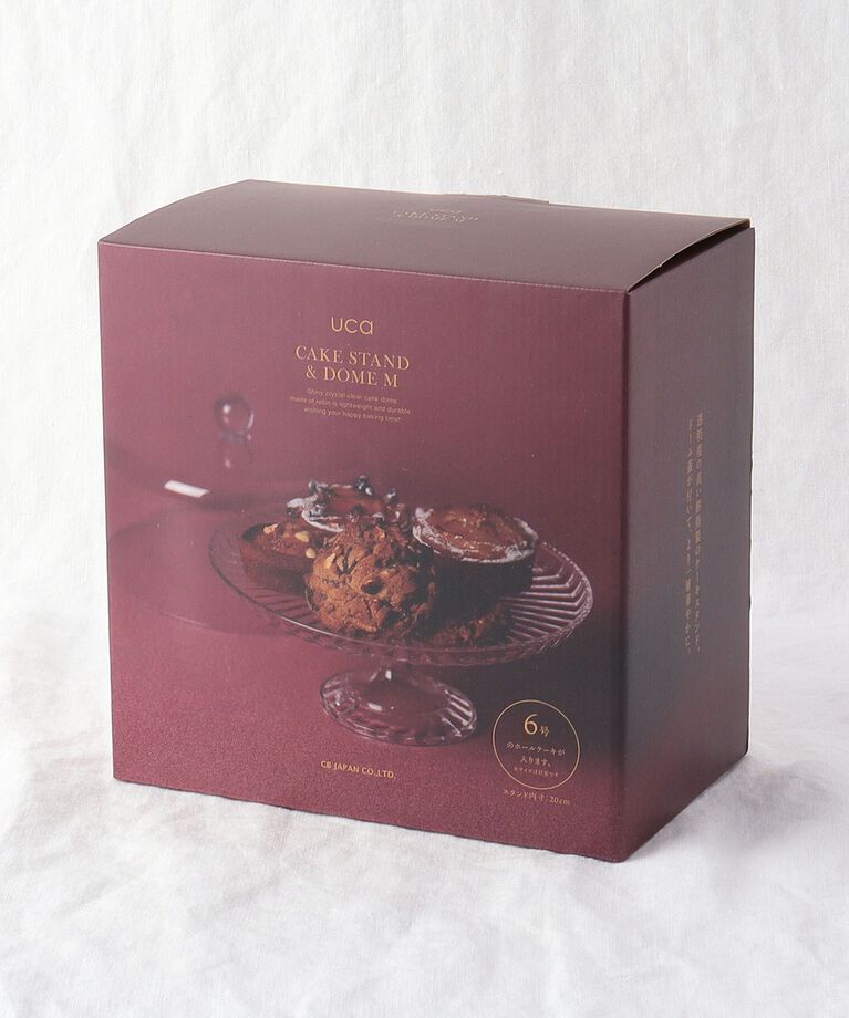 212 KITCHEN STORE「uca ケーキスタンド＆ドーム M」|食器・キッチングッズ|