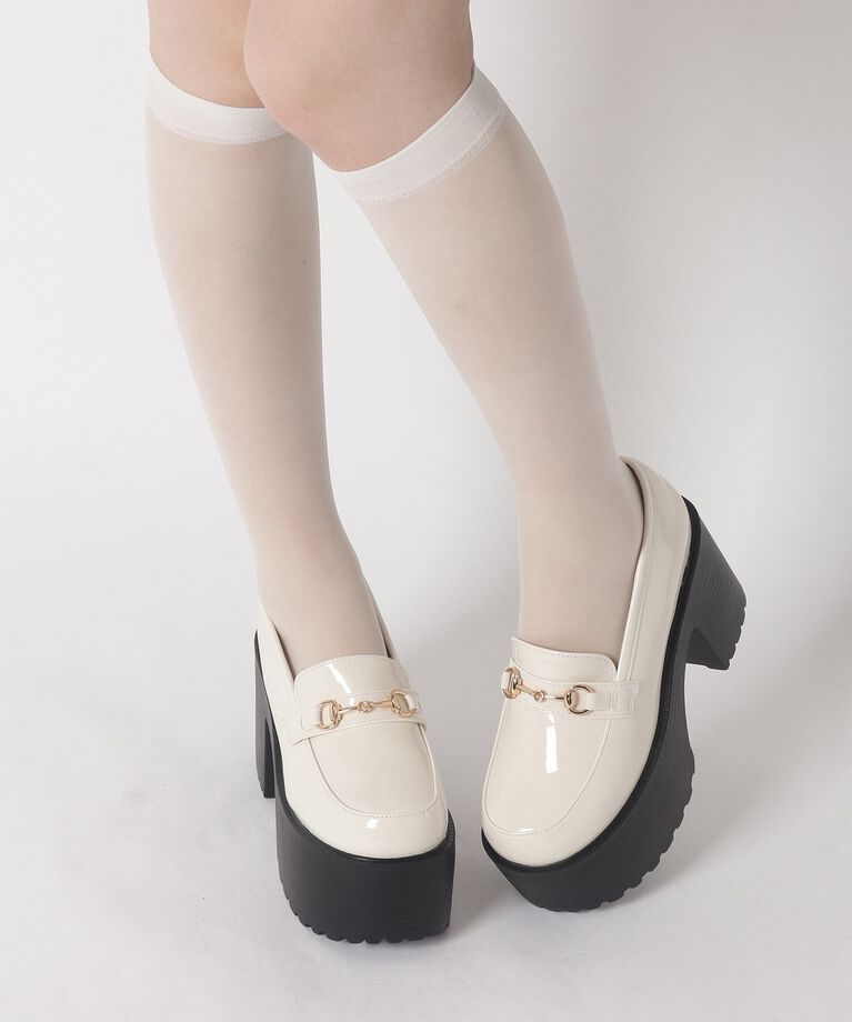 csT&P「厚底ビット付きローファーパンプス」|パンプス|