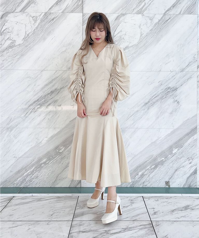 ESPERANZA「スクエアトゥプラットフォームパンプス 結婚式二次会 パーティー24SS」|パンプス|