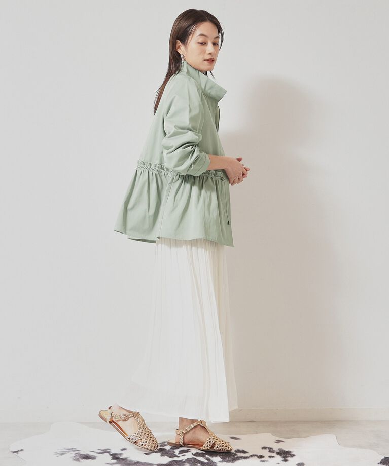SunaUna「【裾ティアード／S～Lサイズ展開】スタンドカラーブルゾン」|その他|