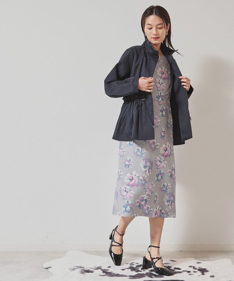 SunaUna「【裾ティアード／S～Lサイズ展開】スタンドカラーブルゾン」|その他|