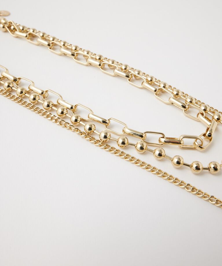 MOUSSY「CHAIN ネックレスセット」|ネックレス|