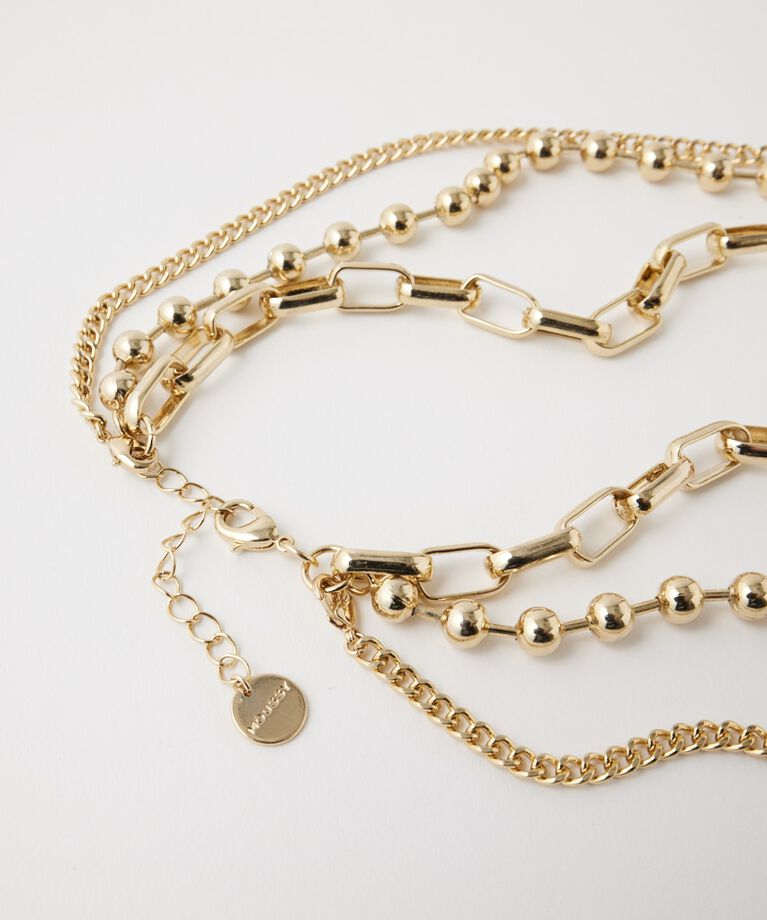 MOUSSY「CHAIN ネックレスセット」|ネックレス|