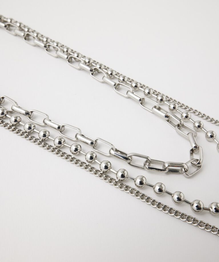 MOUSSY「CHAIN ネックレスセット」|ネックレス|