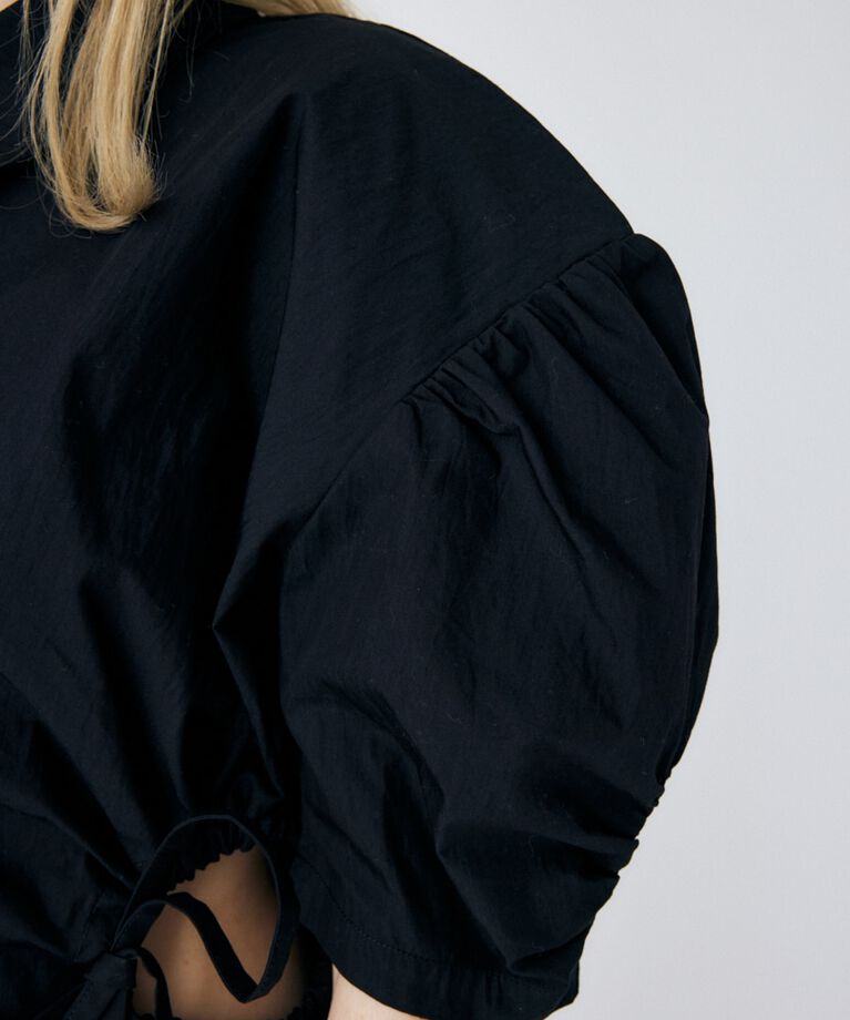 MOUSSY「SIDE OPEN SHIRT ミニドレス」|ワンピース|