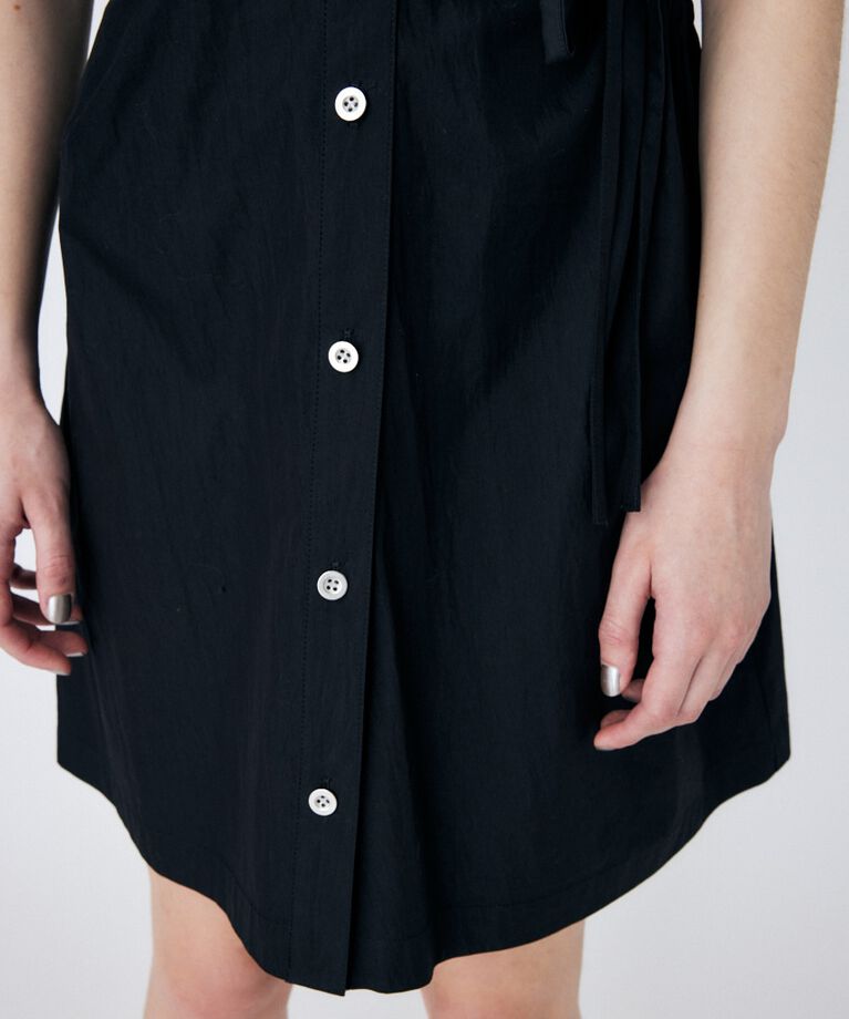 MOUSSY「SIDE OPEN SHIRT ミニドレス」|ワンピース|