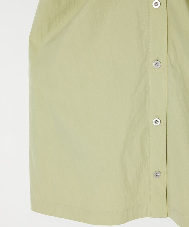 MOUSSY「SIDE OPEN SHIRT ミニドレス」|ワンピース|