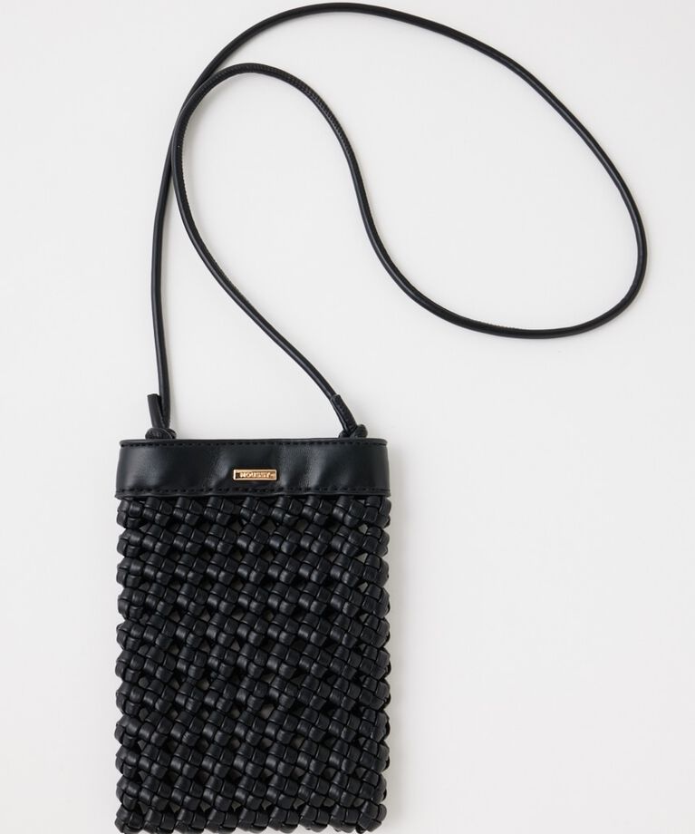 MOUSSY「BRAIDED MINI バッグ」|その他|BLK