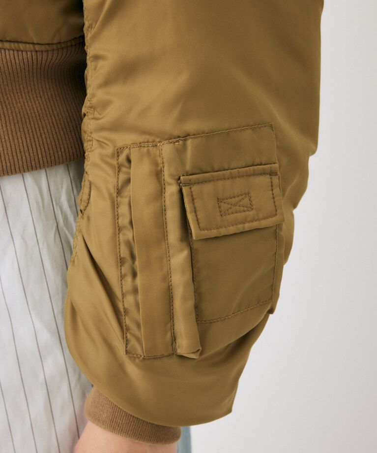 MOUSSY「VOLUME CROPPED MA-1」|ブルゾン・スタジャン|