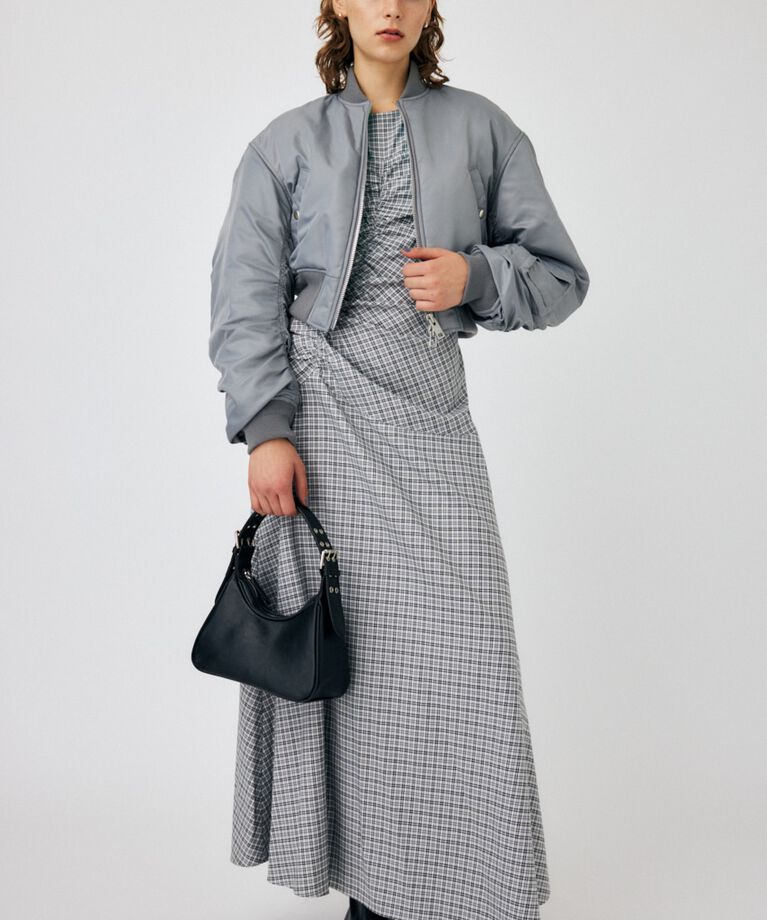 MOUSSY「VOLUME CROPPED MA-1」|ブルゾン・スタジャン|