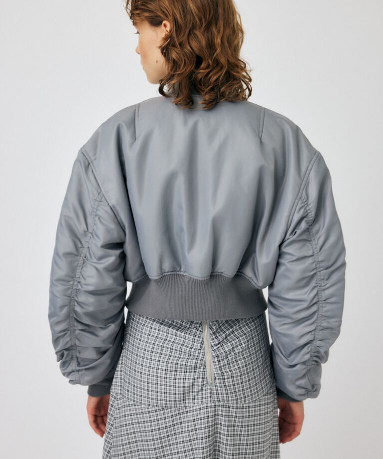 MOUSSY「VOLUME CROPPED MA-1」|ブルゾン・スタジャン|
