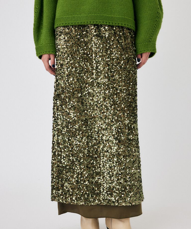 MOUSSY「SPANGLE スカート」|スカート|