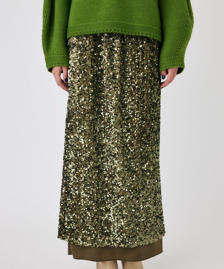 MOUSSY「SPANGLE スカート」|スカート|
