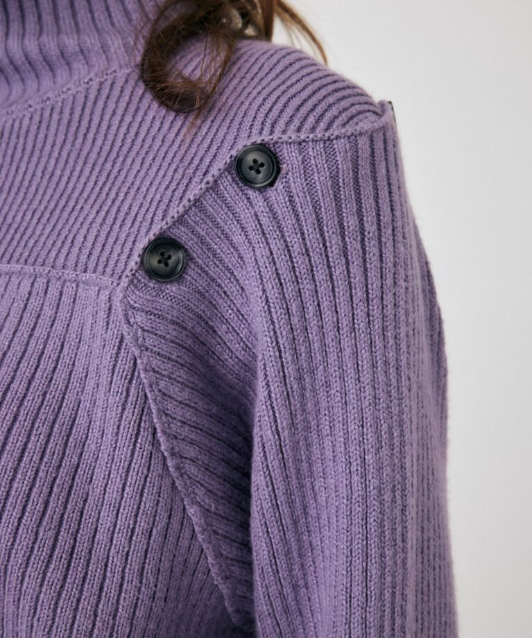 MOUSSY「LAYERED LIKE オープンショルダーニット」|ニット・セーター|