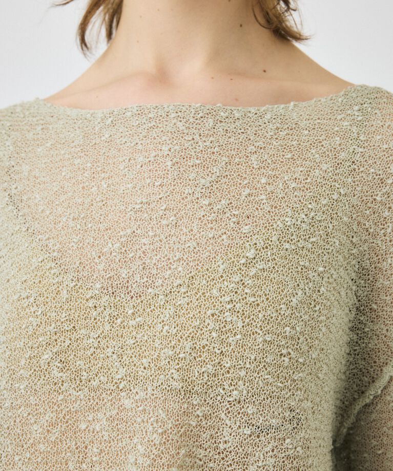 MOUSSY「NEP YARN LOOSE OVER ニット」|ニット・セーター|