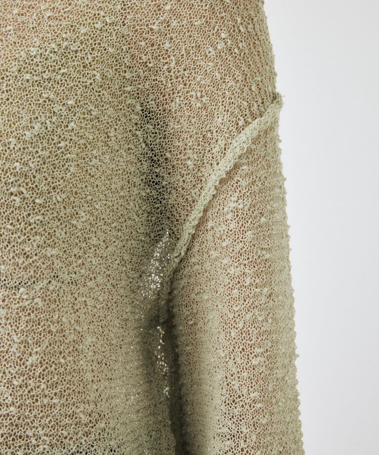 MOUSSY「NEP YARN LOOSE OVER ニット」|ニット・セーター|