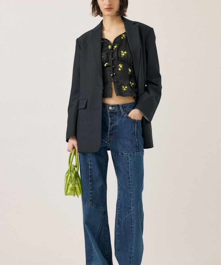 MOUSSY「BUTTERFLY SLEEVE ブラウス」|シャツ・ブラウス|