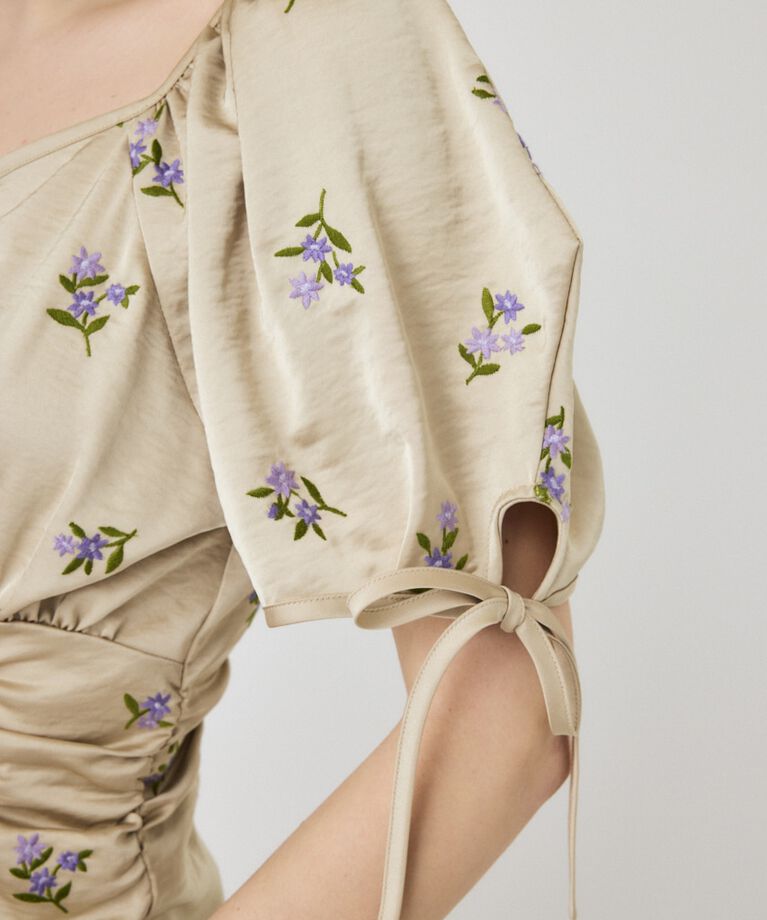 MOUSSY「BUTTERFLY SLEEVE ブラウス」|シャツ・ブラウス|