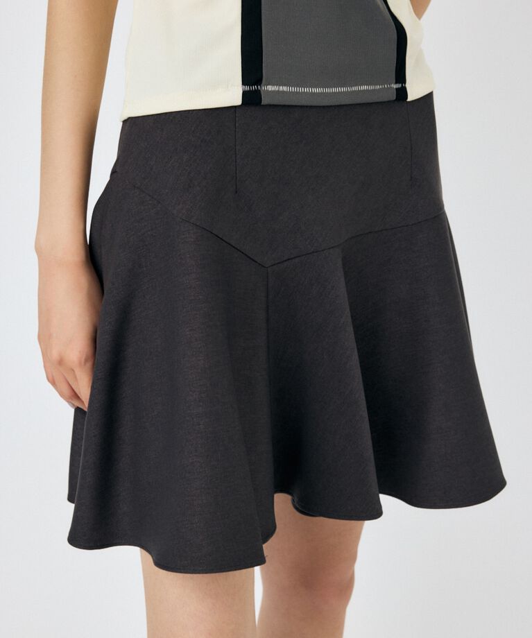 MOUSSY「TARTAN ASSYMMETRY ミニスカート」|スカート|