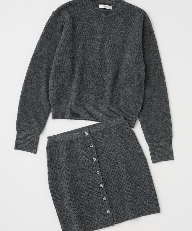MOUSSY「MULTIWAY KNIT セットアップ」|ニット・セーター|