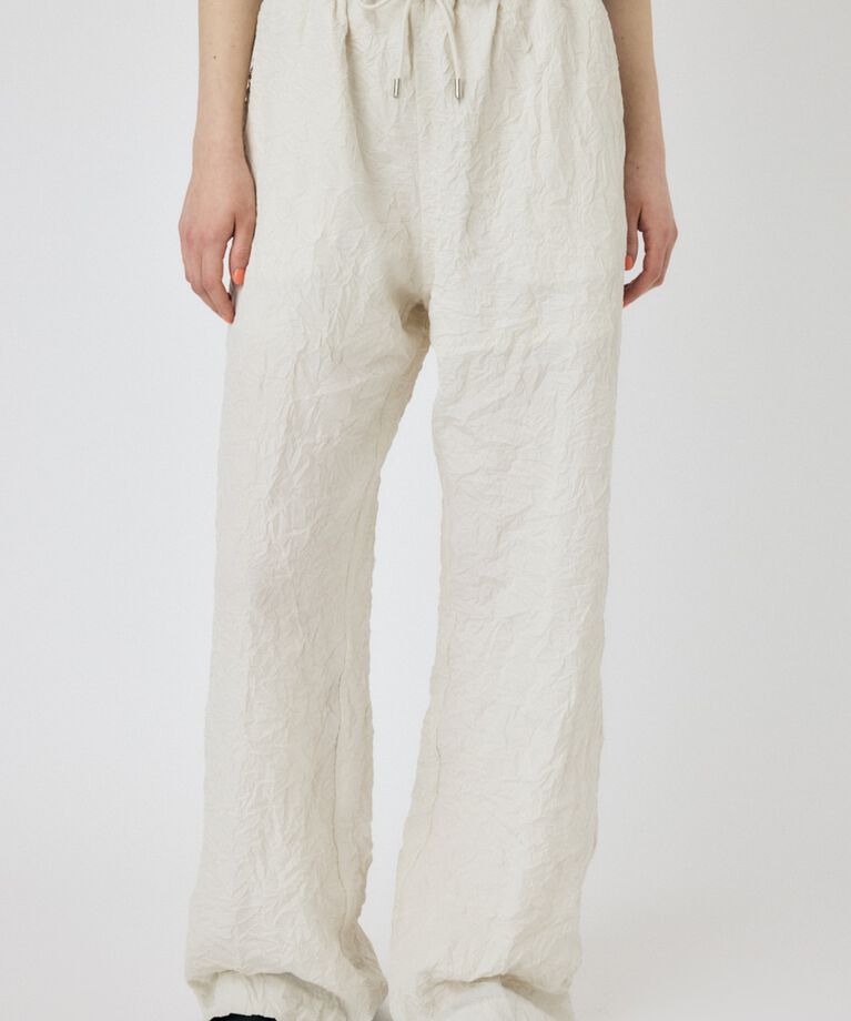 MOUSSY「CRINKLED サテンパンツ」|その他|