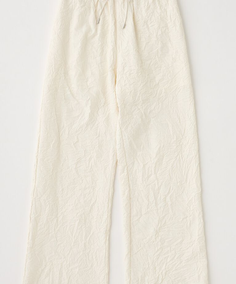 MOUSSY「CRINKLED サテンパンツ」|その他|