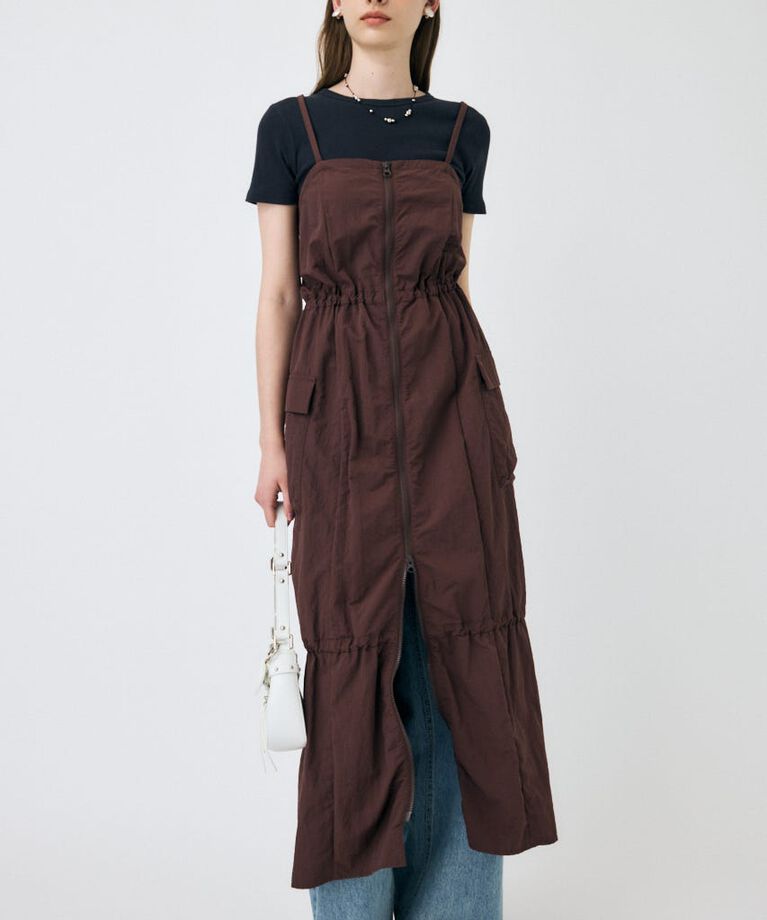 MOUSSY「TECHNICAL キャミドレス」|ワンピース|