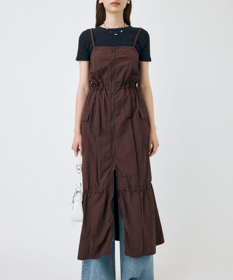 MOUSSY「TECHNICAL キャミドレス」|ワンピース|