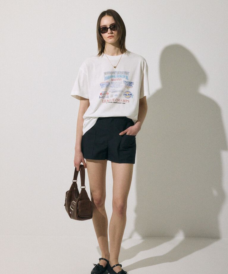 MOUSSY「MOUSSY LEAGUE CHAMPS 25 Tシャツ」|Tシャツ・カットソー|