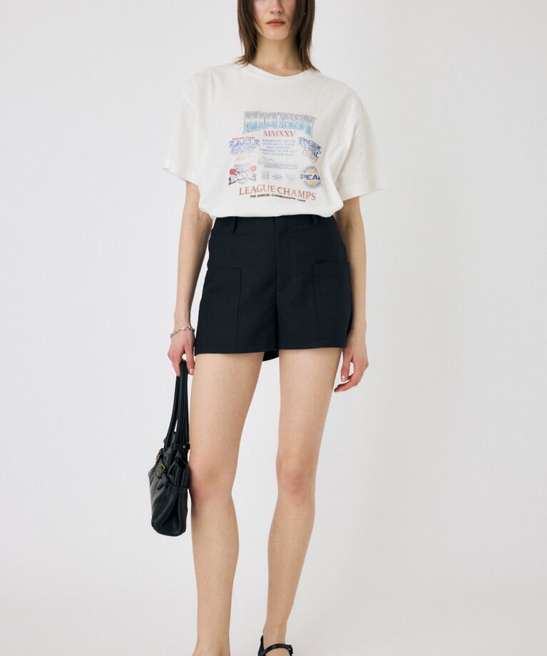 MOUSSY「MOUSSY LEAGUE CHAMPS 25 Tシャツ」|Tシャツ・カットソー|